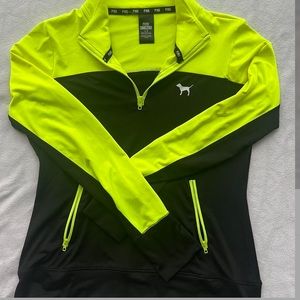 ⚠️ NEON Yellow Quarter Zip PINK ⚠️